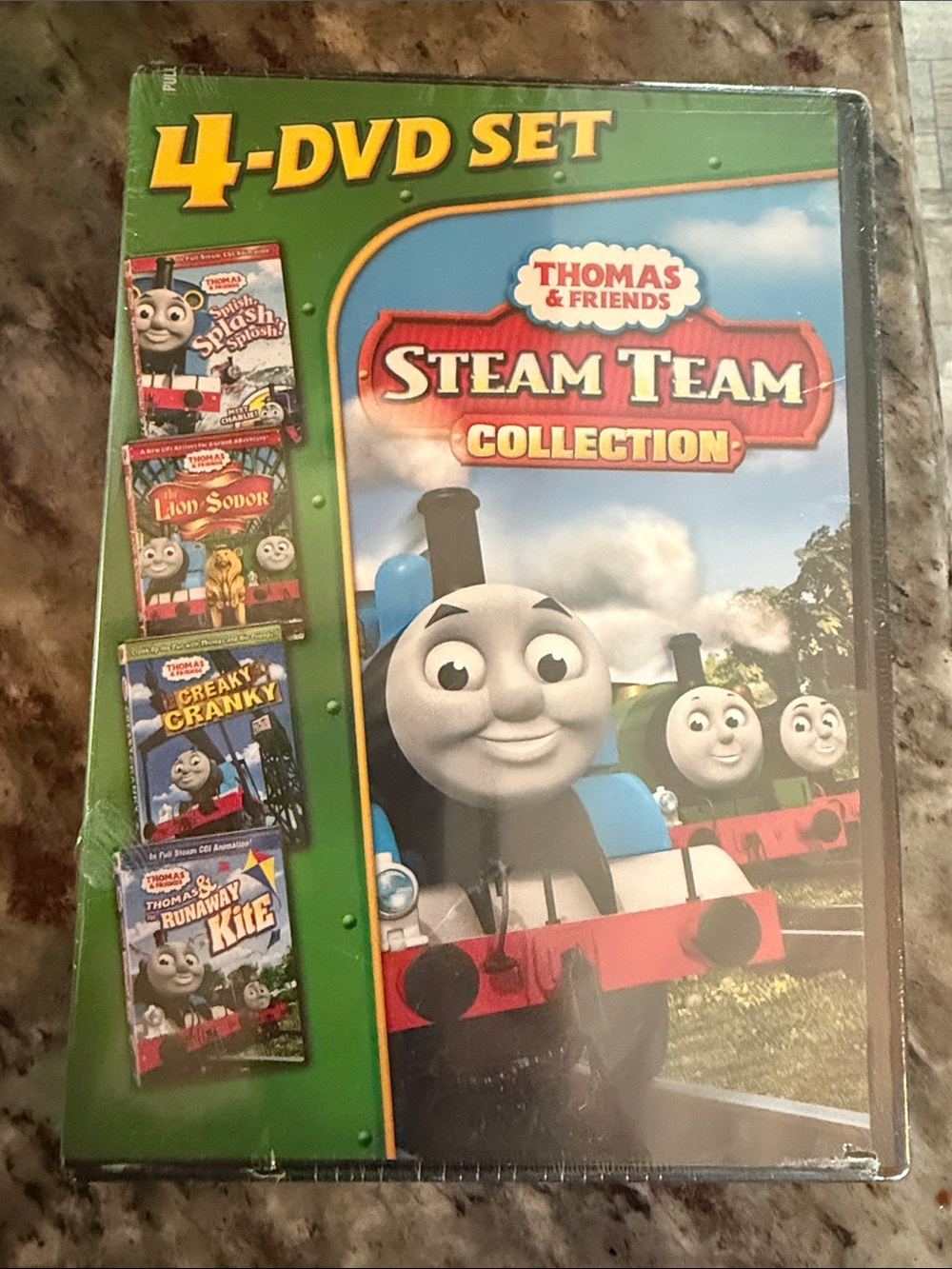 Thomas & Friends 4-DVD Steam Team Collection - Blue, Green, Red